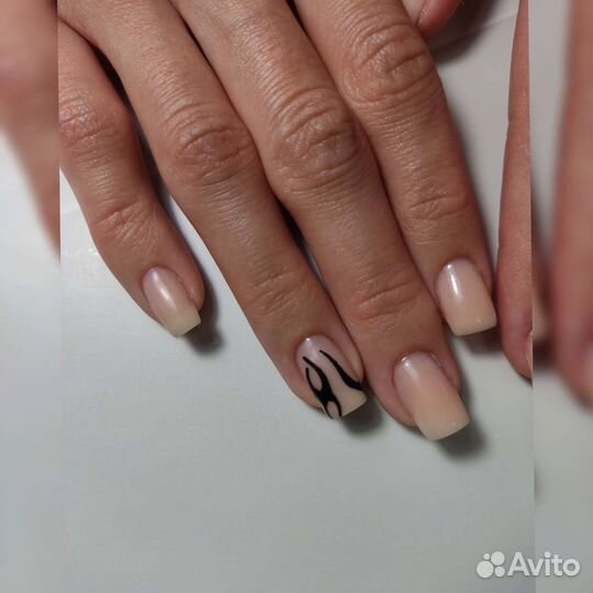 Маникюр с покрытием гель-лаком