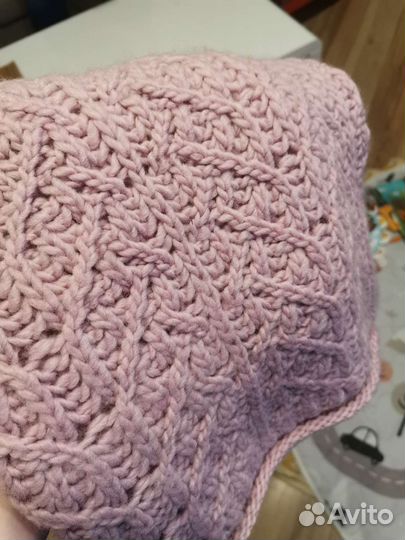 Комплект шапка и шарф женский