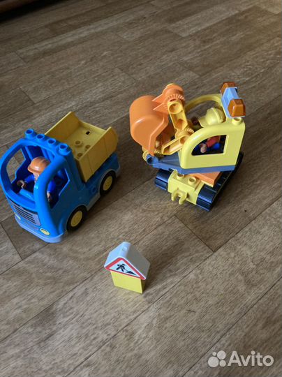 Lego duplo строительная техника