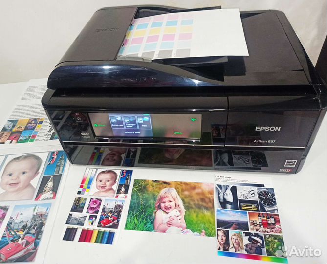 Струйное 6-ти цвет мфу Epson artisan 837