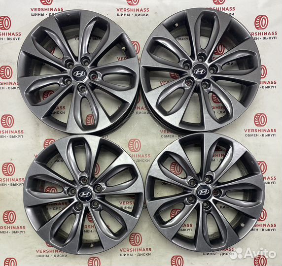 Диски оригинальные Hundai R18 5/114.3 цо 67.1 мм