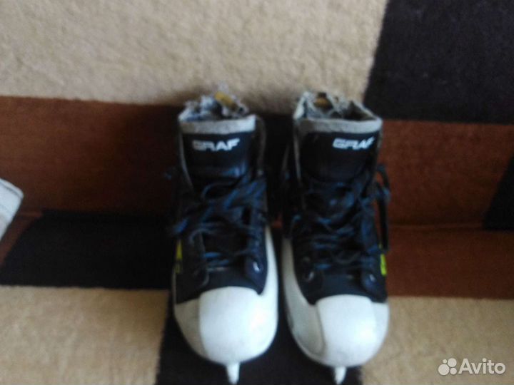 Коньки хоккейные вратарские