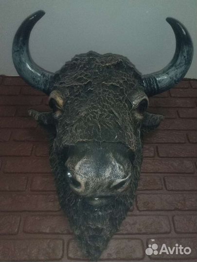 Голова быка на стену