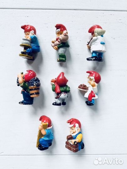 Киндер сюрприз серии гномы мастера 1992 года