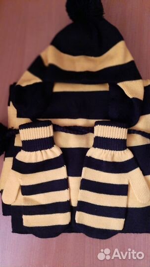 Комплект шапка и шарф женские новые