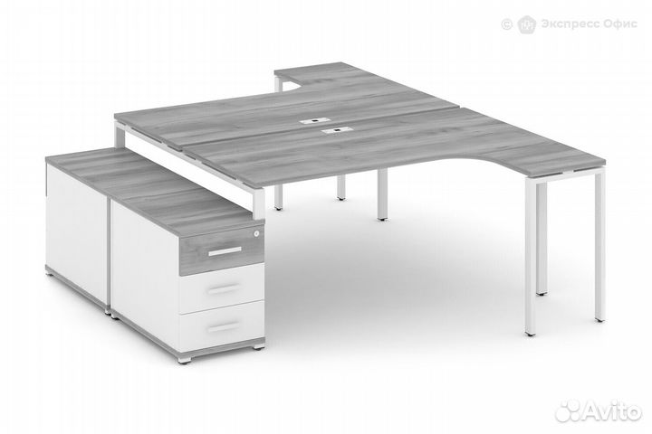 Стол-бенч эргономичный правый Concept CN.DSA-302 W