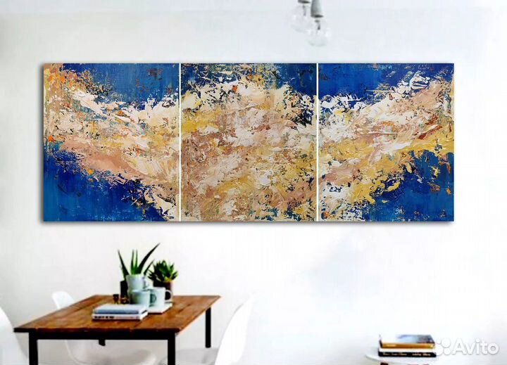 Картина маслом на холсте для интерьера