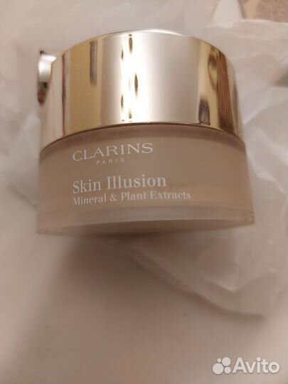 Clarins everlasting пудра