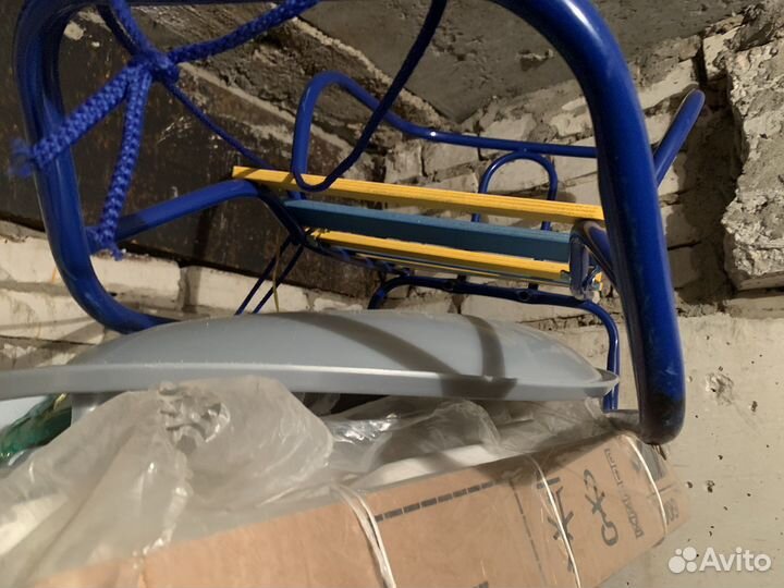 Санки детские с теплой подстилкой