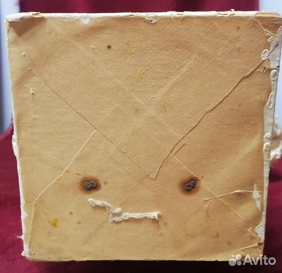 Дед мороз папье-маше вата, бумага 54 см