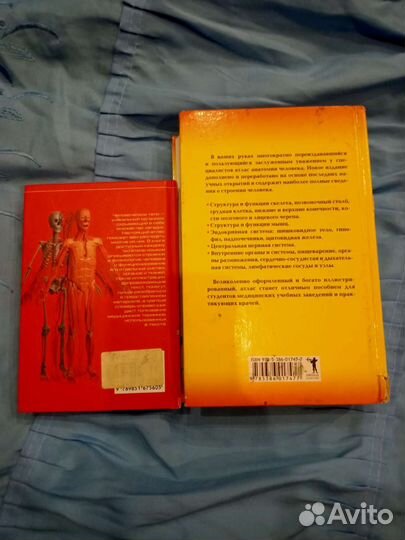 Атлас анатомии человека 2 книги
