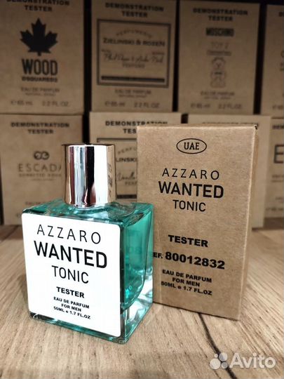 Духи тестер Azzaro Wanted Tonic 50 мл