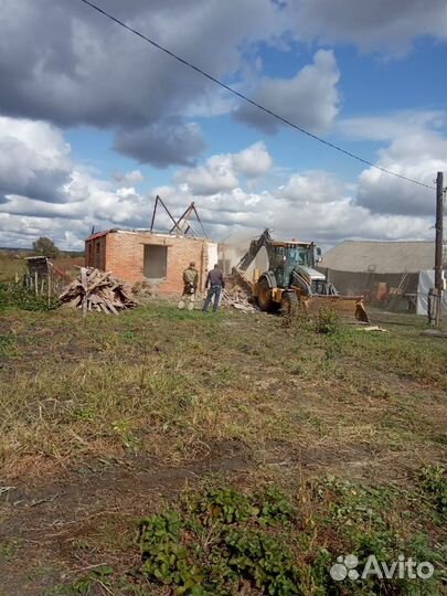 Демонтыжные работы,Земляные работы