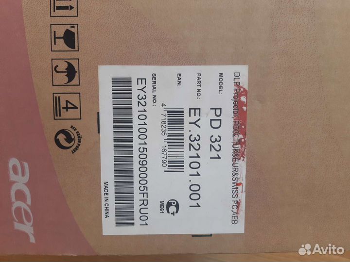 Мини проектор acer PD 321