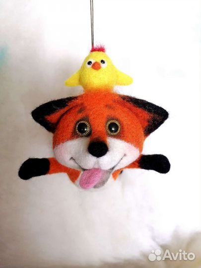 Лис-летун (подвеска в машину)