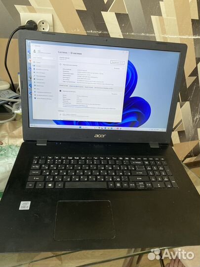 Ноутбук 17 дюймов acer