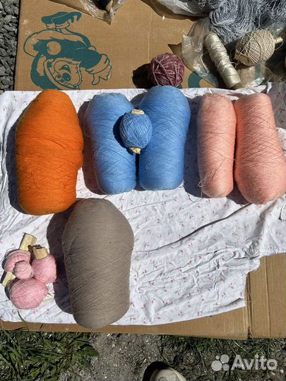 Пряжа нитки для вязания