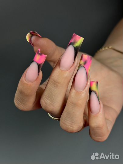 Модель на выкладной френч