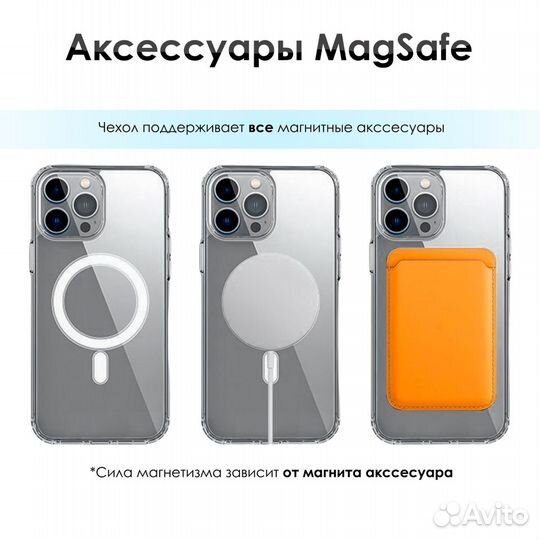 Чехол для iPhone 12 Pro Max MagSafe с защитой