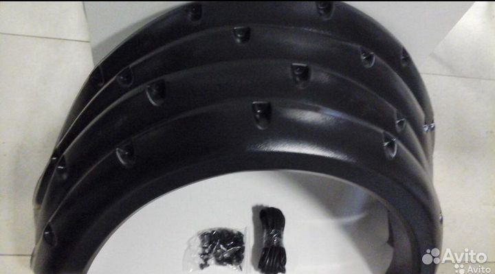 Расширители колесных арок ваз нива 2121 3D 70 мм