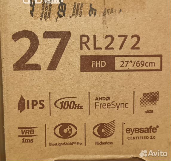 Новый Acer Vero 27