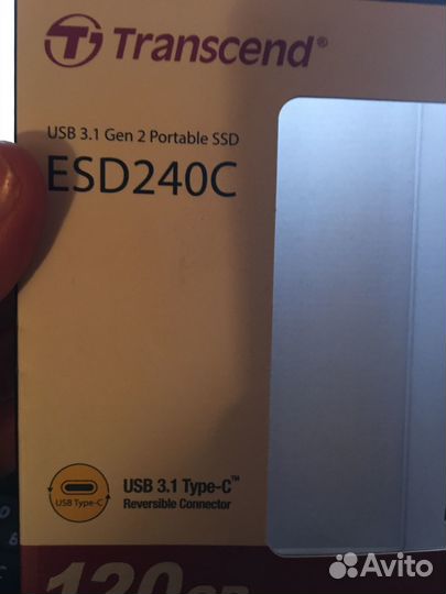 Внешний SSD Transcend ESD240C 120Gb