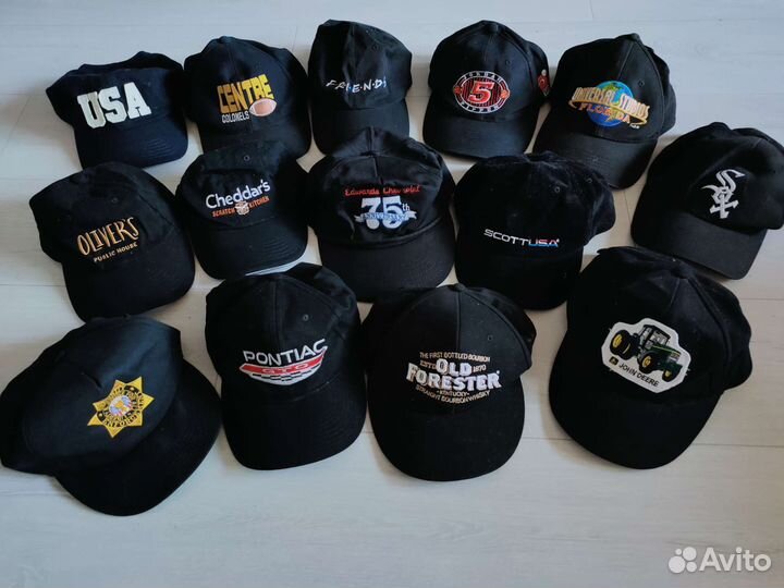 US caps/truckers black