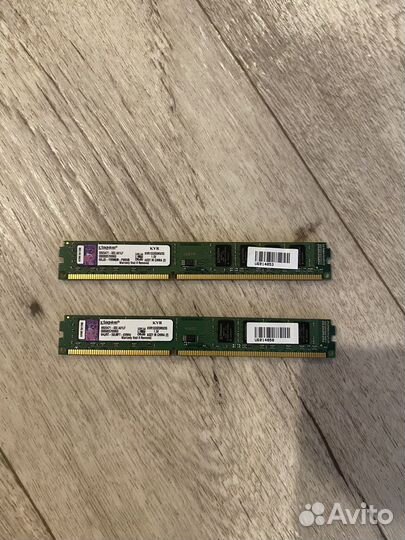 Оперативная память Kingston DDR3/DDR2 2Gb