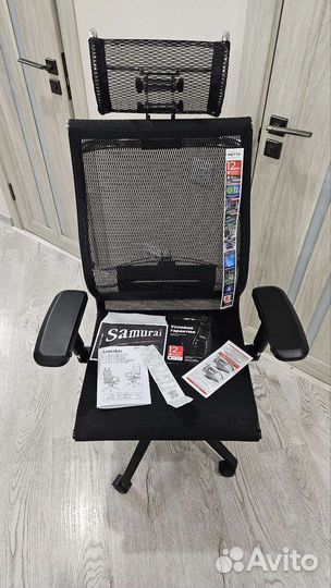 Компьютерное кресло Metta Samurai Black Edition