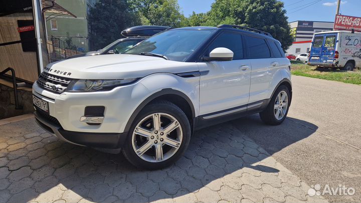 Рейлинги для Land Rover Evoque (2011- ) Черные
