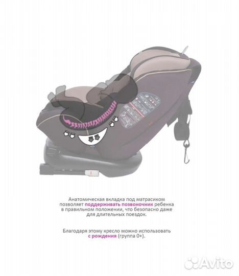 Детское автокресло от 0 до 36 кг