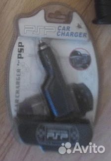 Автомобильное З/У для PSP