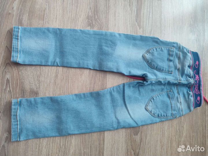 Джинсы для девочки 104