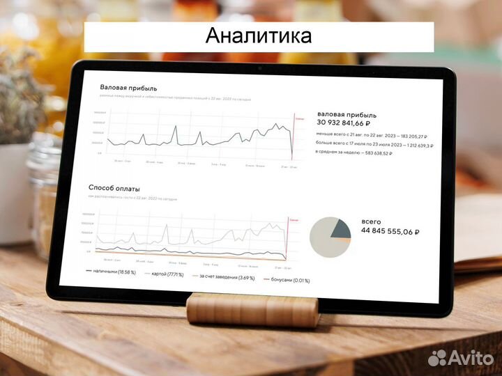 POS-терминал Атол для кафе под ключ