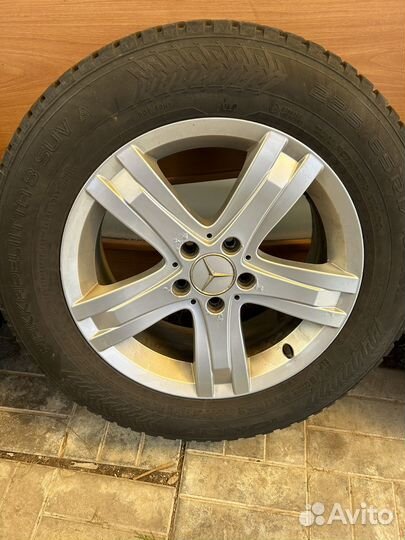 Комплект колес на зимней резине Mercedes GLK