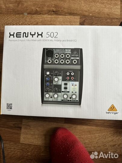 Микшерный пульт behringer 502