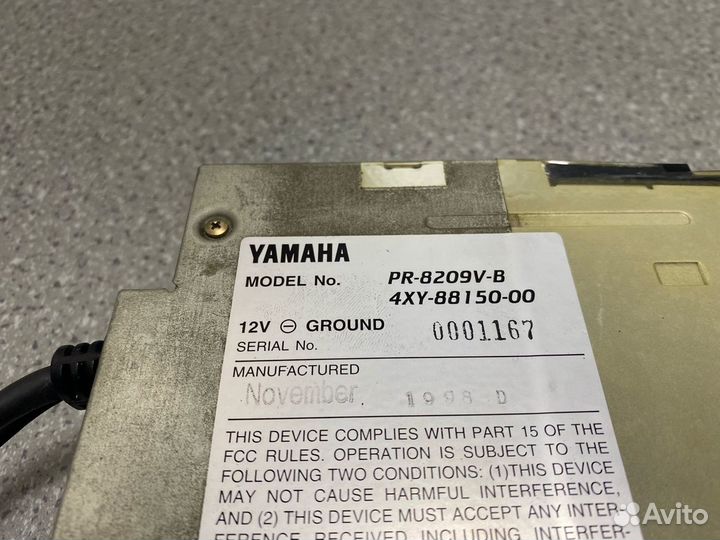 Yamaha XVZ1300 Royal Star Venture Магнитола