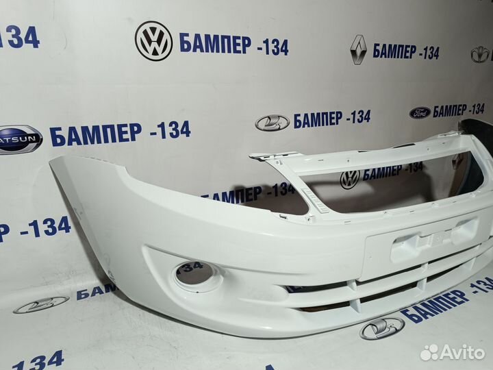 Бампер передний LADA гранта белое облако -240