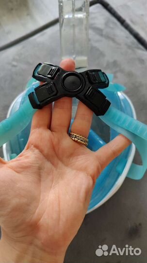 Маска для подводного плавания с трубкой