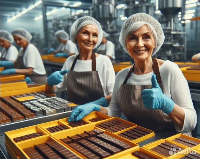 Фасовщики и шоколадная фабрика. Вахта