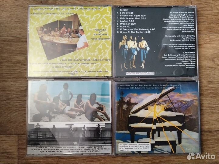 Cd диски Supertramp