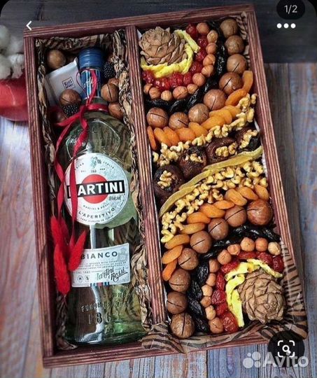 Деревянные ящики для упаковки подарков, цветов, сл