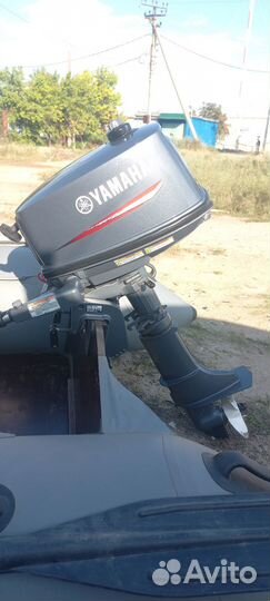 Лодочный мотор Yamaha 5 + лодка пвх Flinc 320