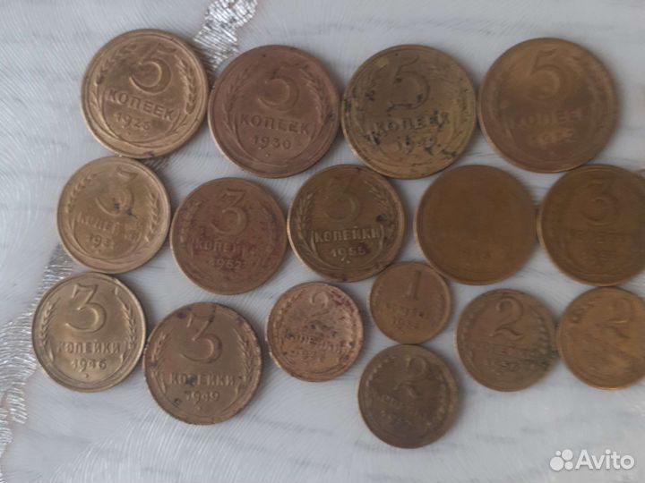 Копейки СССР 5 к. 1930г. Брак