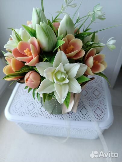 Букеты из мыла ручной работы