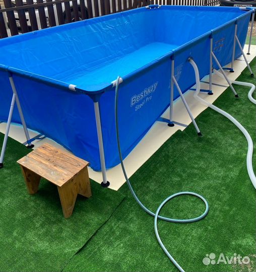 Каркасный бассейн bestway steel pro