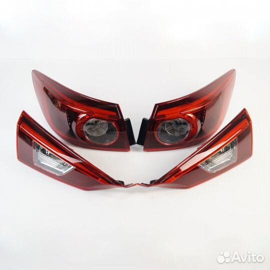 Комплект задних фонарей LED Mazda 3 2016-2019