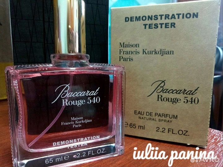 Оригинал. тестер Baccarat Rouge 540