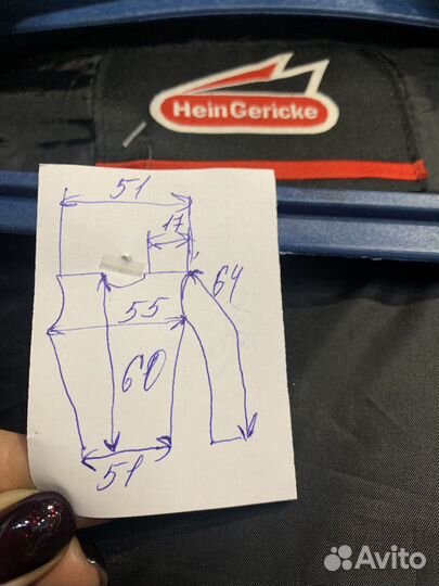 Кожаная мотокуртка Hein Gericke размер 52-54