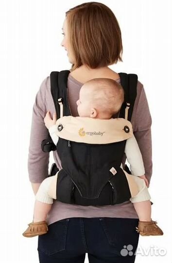 Эргорюкзак Ergobaby black & camel 360